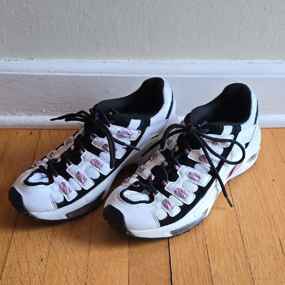 Puma, Cell Endura, Retro, Running Sneakers, Black / White / Pink, EUC, Women's 9